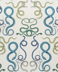 Giove Emerald & Sapphire by  Schumacher Fabric 
