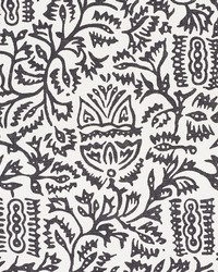 Morris Carbon by  Schumacher Fabric 