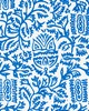 Schumacher Fabric MORRIS BLUE