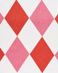Maximus Red & Pink by  Schumacher Fabric 