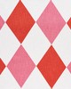 Schumacher Fabric MAXIMUS RED & PINK