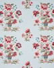 Schumacher Fabric Ashford Linen Rose and Sky