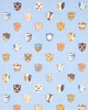 Schumacher Fabric Heraldic Oxford Blue