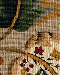 Fox Hollow Multi On Flannel by  Schumacher Fabric 