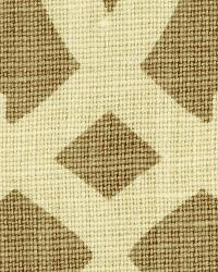 Imperial Trellis Natural Coffee by  Schumacher Fabric 