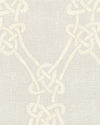 Gordian Weave Natural On Greige by  Schumacher Fabric 