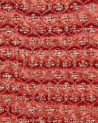 Ashley Lattice Coral by  Schumacher Fabric 