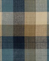 Graylyn Plaid Indigo by  Schumacher Fabric 