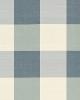Schumacher Fabric MONTGOMERY SILK PLAID LAKESIDE