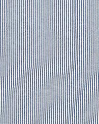 Bailey Seersucker Blue by  Schumacher Fabric 