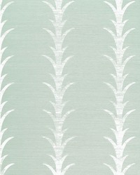 Acanthus Stripe Sisal Seaglass and Chalk by   
