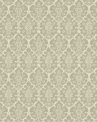 Burley Sage by  Schumacher Wallpaper 