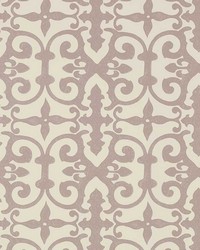 Ferne Park Lilac by  Schumacher Wallpaper 