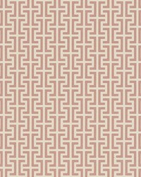 Temple Pink by  Schumacher Wallpaper 