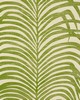 Schumacher Wallpaper ZEBRA PALM SISAL GREEN