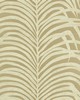 Schumacher Wallpaper ZEBRA PALM SISAL SAGE