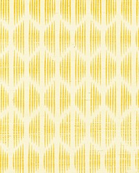 Ovington Sisal Yellow by  Schumacher Wallpaper 
