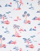 Schumacher Fabric Valletta Sky and Pink