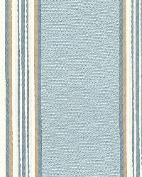 Ava Silk Stripe Cornflower by  Schumacher Fabric 