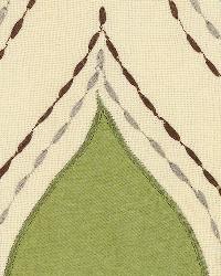 Lets Dance Chartreuse  Sky by  Schumacher Fabric 