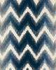 Schumacher Fabric SHOCK WAVE MIDNIGHT