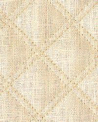 Thayer Quilted Linen Parchment by  Schumacher Fabric 