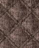 Schumacher Fabric THAYER QUILTED LINEN ESPRESSO