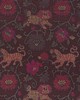 Schumacher Fabric KHOTAN WEAVE AUBERGINE