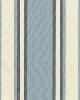 Schumacher Fabric SENECA COTTON STRIPE CHAMBRAY/ INDIGO