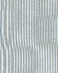 Baker Cotton Stripe Ivory Chambray Indigo by  Schumacher Fabric 