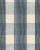 Schumacher Fabric AVON GINGHAM PLAID INDIGO/SKY