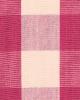 Schumacher Fabric CAMDEN COTTON CHECK RASPBERRY