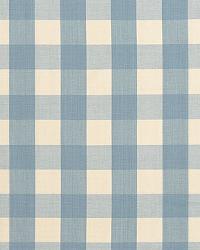 Camden Cotton Check Chambray by  Schumacher Fabric 