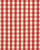Schumacher Fabric ELTON COTTON CHECK RED