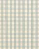 Schumacher Fabric ELTON COTTON CHECK AQUA