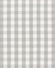 Schumacher Fabric ELTON COTTON CHECK GREY
