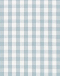 Elton Cotton Check Sky by   