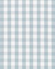 Schumacher Fabric ELTON COTTON CHECK SKY