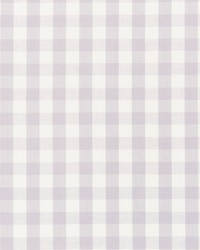 Elton Cotton Check Lilac by   