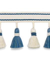 Merida Tassel Fringe Marine by  Schumacher Trim 