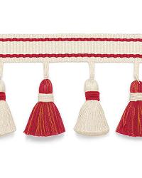 Merida Tassel Fringe Coral by  Schumacher Trim 