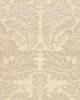 Schumacher Fabric BENNET SILK DAMASK PLATINUM