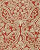 Schumacher Fabric CLAREMONT CREWEL EMBROIDERY TUSCAN