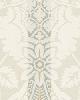 Schumacher Fabric SAVANNAH IMBERLINE DAMASK CIEL