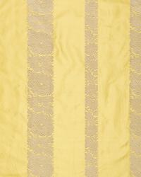 Mandarin Silk Stripe Sunlight by  Schumacher Fabric 