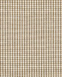 Barnet Cotton Check Mocha by  Schumacher Fabric 