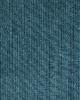 Schumacher Fabric ANTIQUE STRIE VELVET TEAL