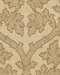 Ravenna Embroidery Camel by  Schumacher Fabric 