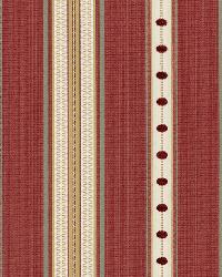 Francesca Stripe Rouge by  Schumacher Fabric 