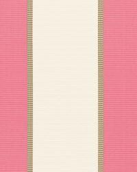 Montebello Stripe Berry by  Schumacher Fabric 